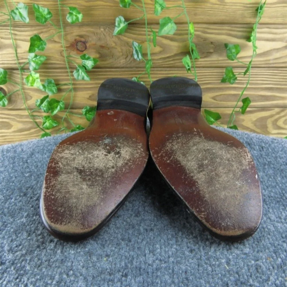 Florsheim 33455 Men Loafer Shoes Size 8.5 Medium Brown Leather‎ Slip On